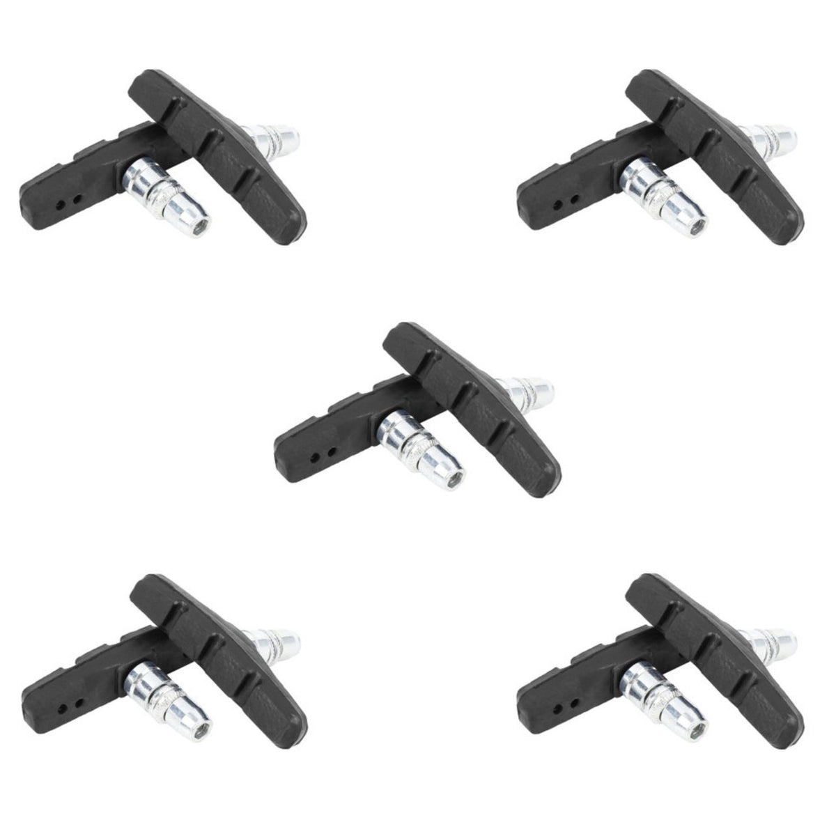 5 Pairs High-Grade Bicycle V Brake Pads 70mm Shoes for MTB Road & City Bikes