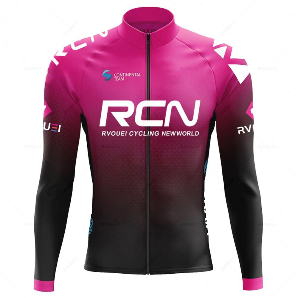 Unisex Cycling Jersey Set with Long Bib Pants for MTB Road Bike