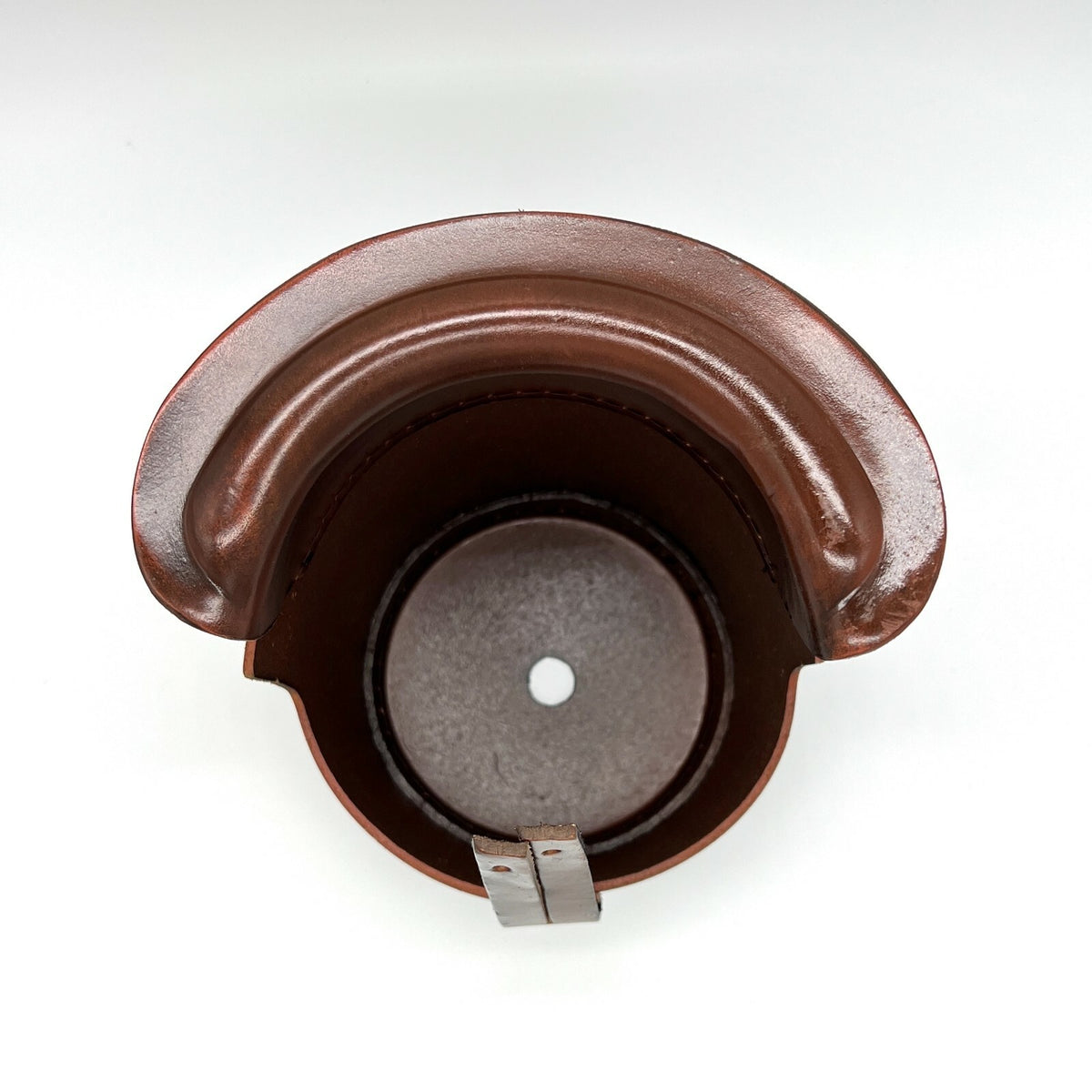 Leather Pool Table Pockets Set - 6 Drop Pockets Replacement Brown, Universal Fit