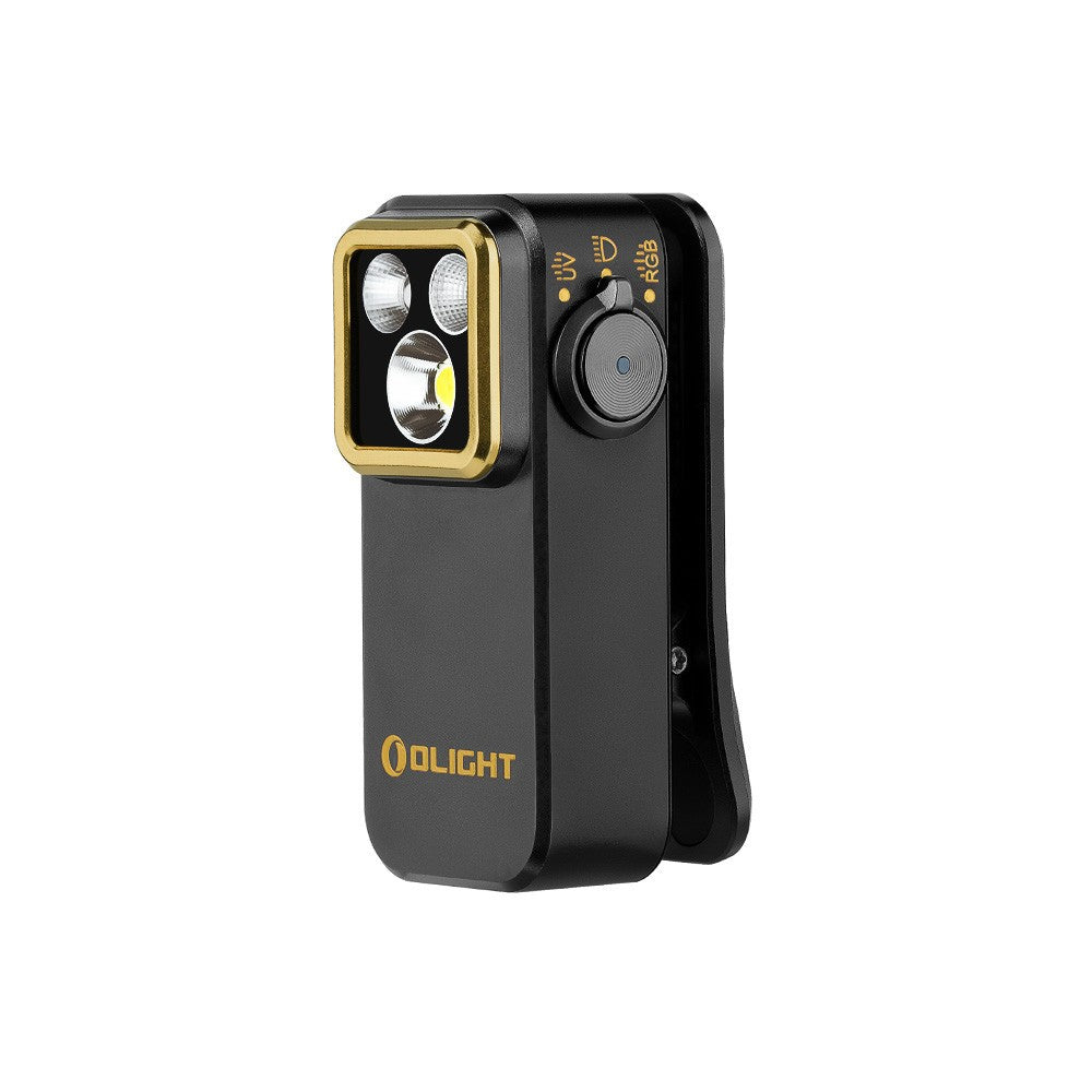 Multifunctional LED Clip Flashlight with Headlamp Strap - Waterproof, Rechargeable