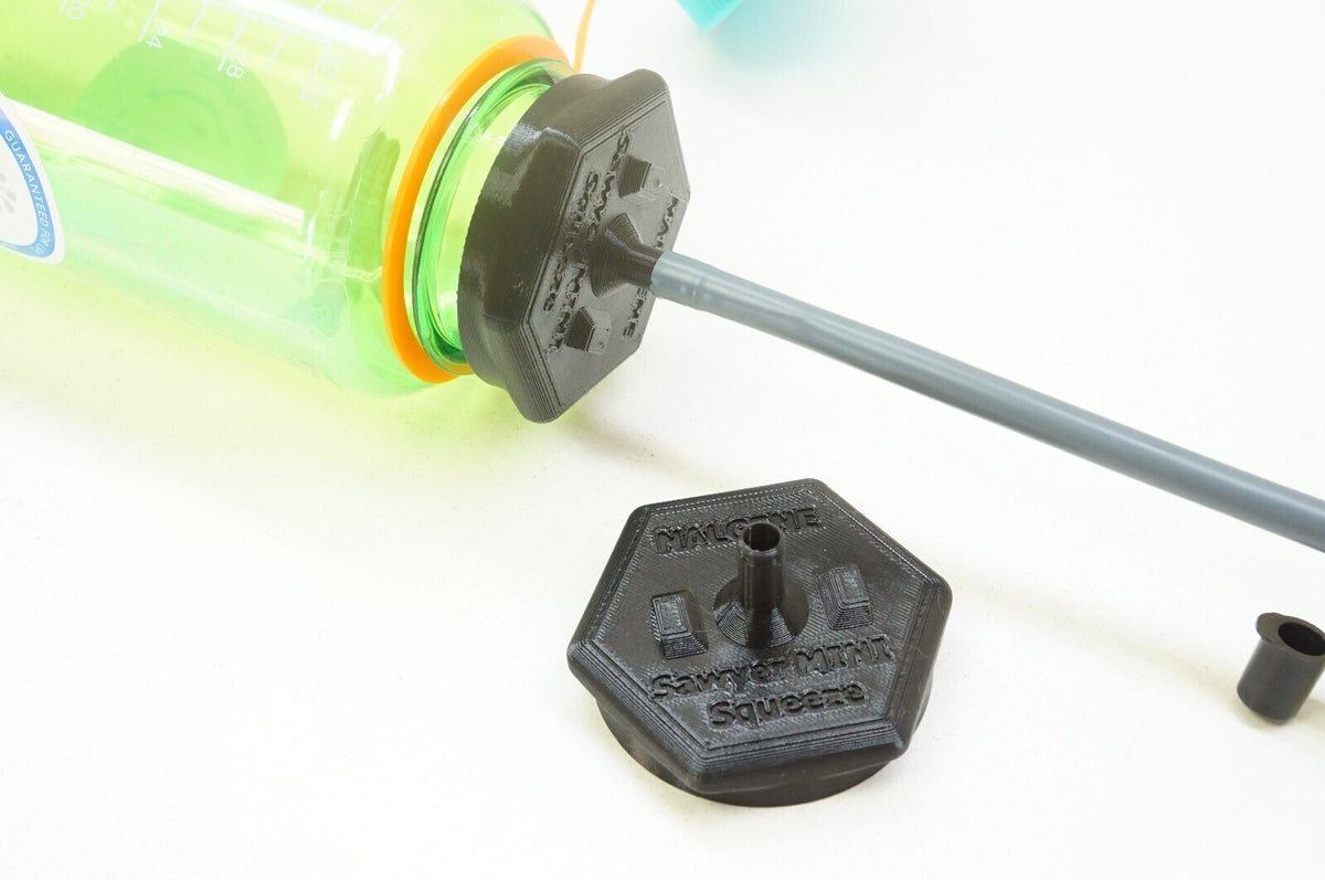 Wide Mouth Nalgene Bottle Threaded Adapter for Sawyer Mini Filter