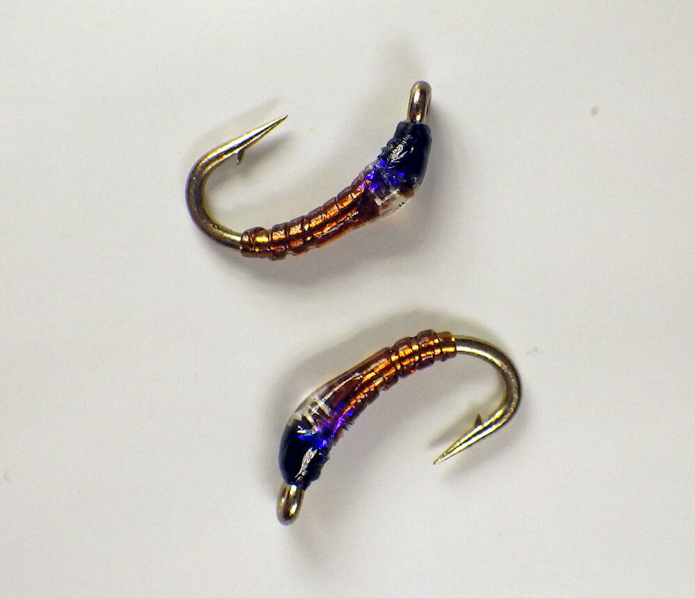 Premium Trout Fly Fishing Flies Set - UV Baetis Nymphs for Fly Fishing