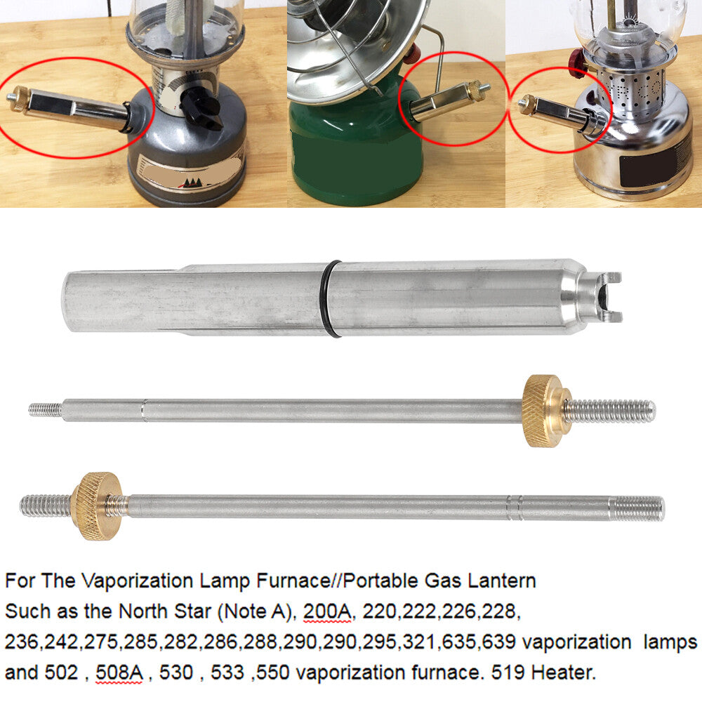 Check Valve Removal Tool Kit for Stoves and Lanterns - Gas Valve Extractor
