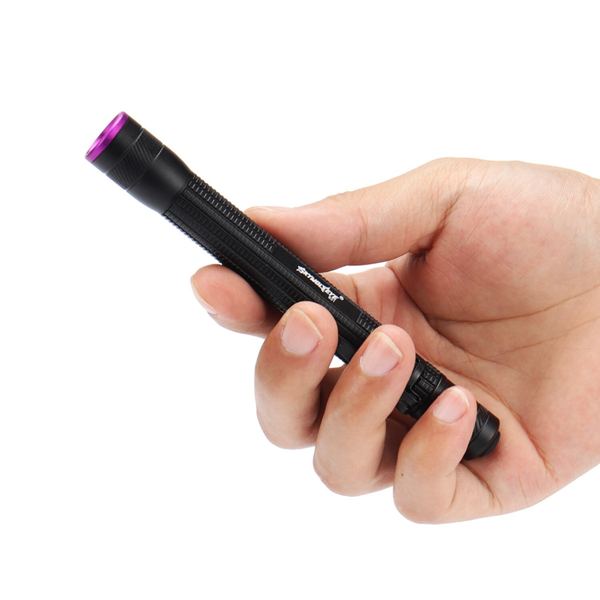 Zoomable 395nm UV Light Penlight Black Light for Detecting Insects Gems and Fluids