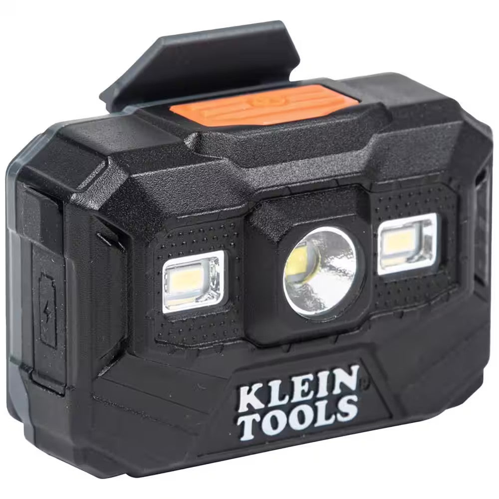 Rechargeable LED Headlamp for Hard Hats - 300 Lumens Work Light, 3 Modes