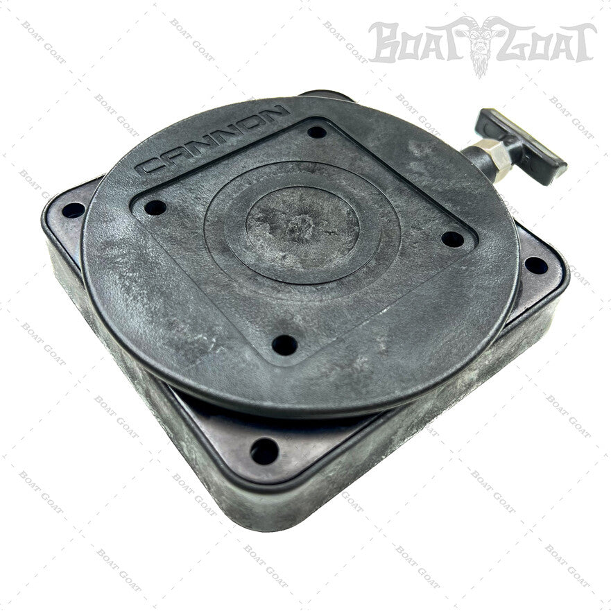 Cannon Downrigger Low Profile Swivel Mounting Base - 2207003, 3991913