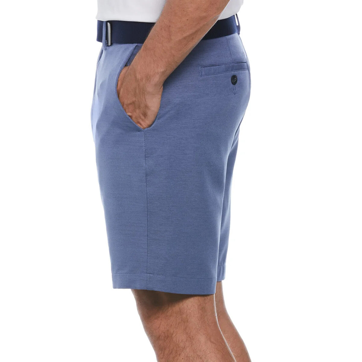 Men's Golf Shorts with Stretch Waistband Moisture-Wicking Fabric