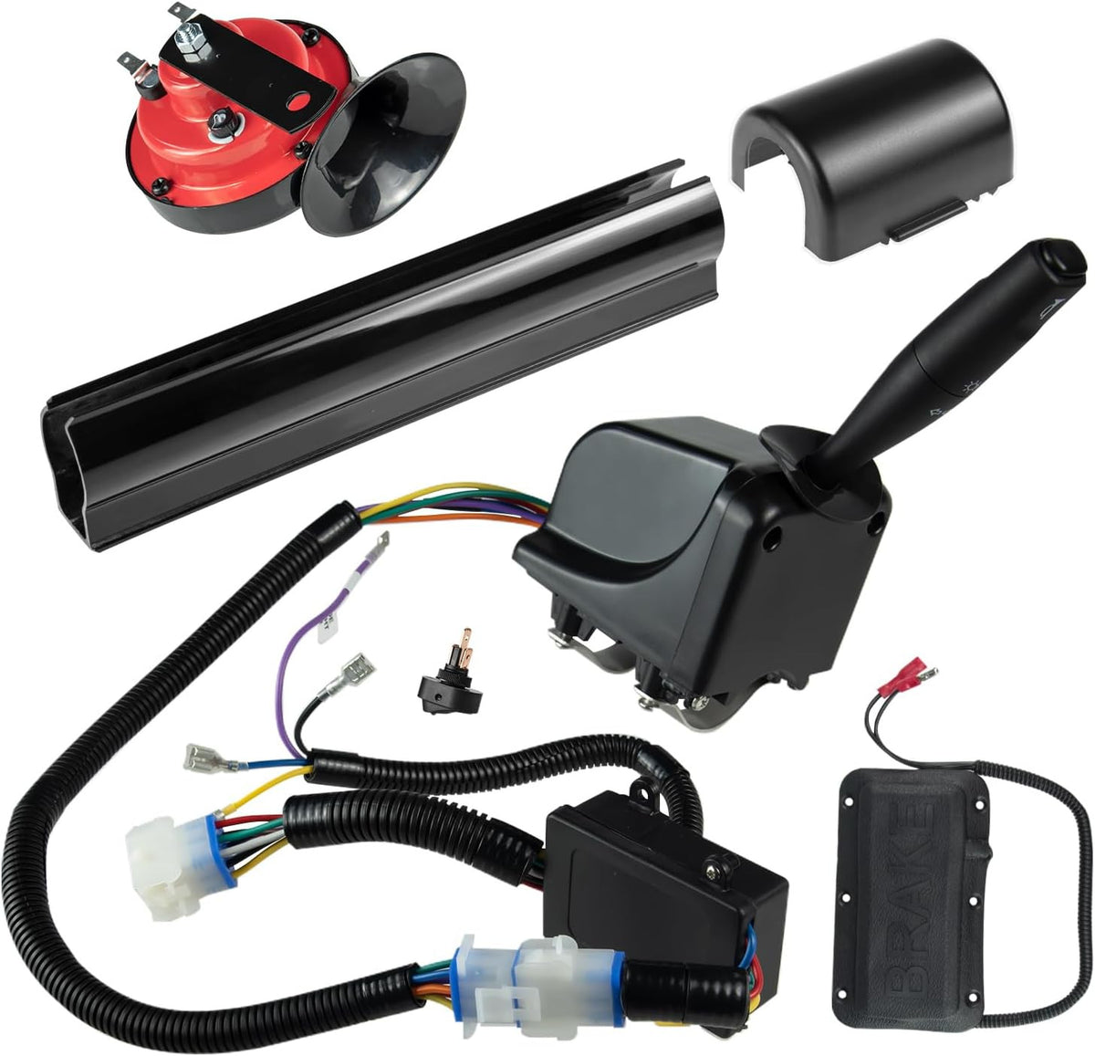 Golf Cart Turn Signal Kit with Horn & Wiring Harness for Club Car EZGO Yamaha