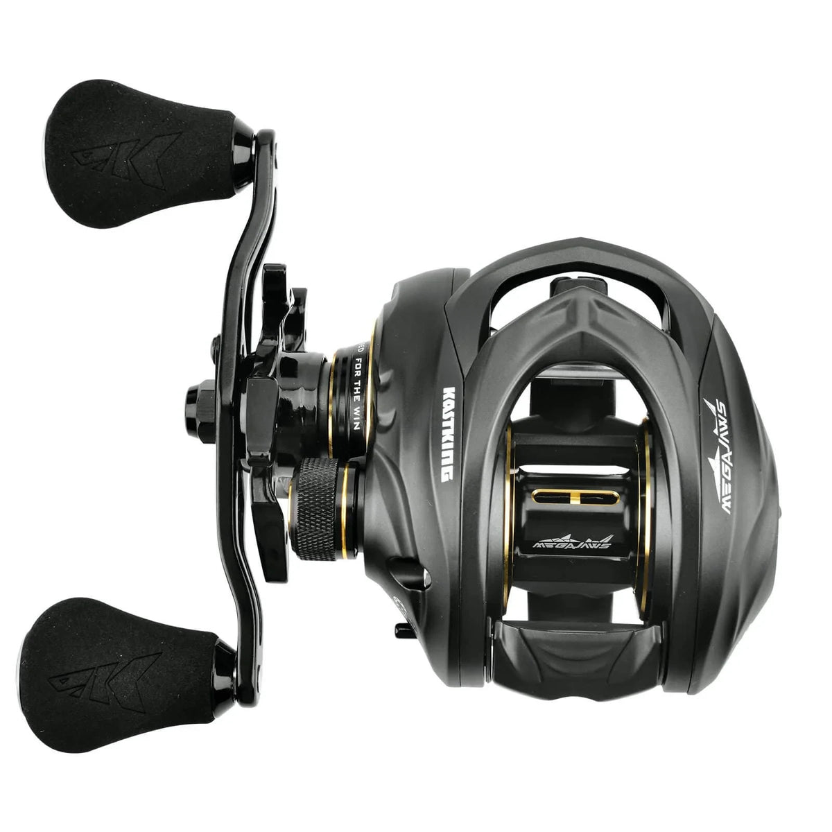 Baitcasting Fishing Reel - Versatile Cast & Pitch Reel with Magnetic Braking