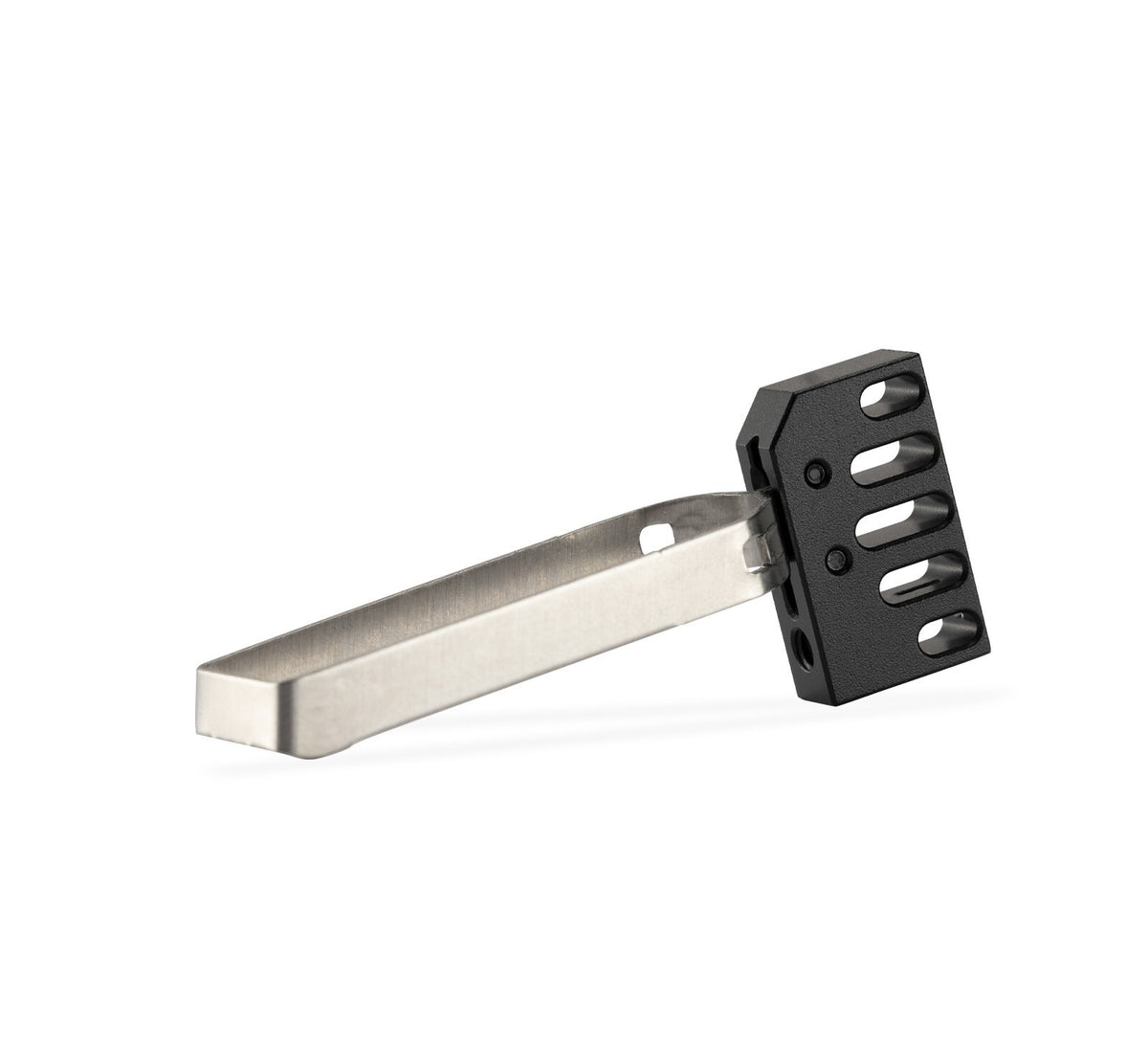 1911 Trigger Shutter Design Flat Aluminum Shoe - Black Anodized