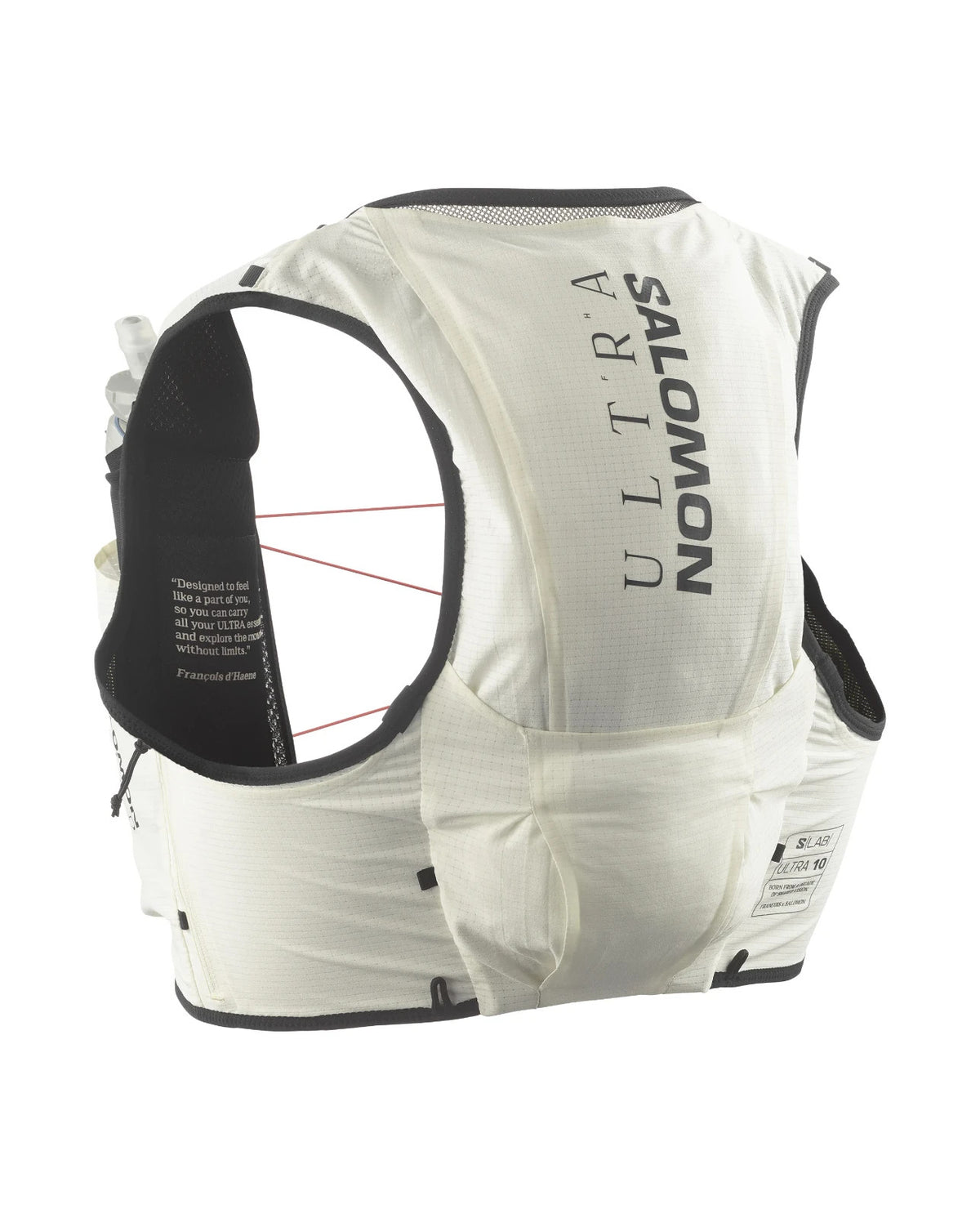 Salomon S/Lab Ultra 10 Hydration Vest with Flasks Unisex Outdoor Running Backpack