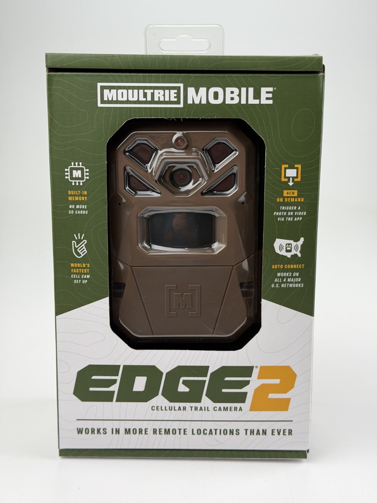 Moultrie Mobile Edge 2 Cellular Trail Camera 36MP Night Vision