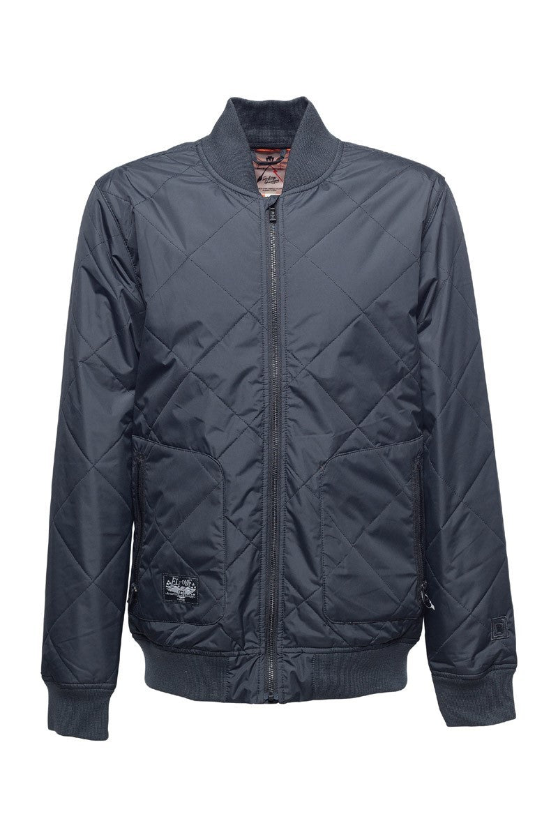 Men's Waterproof Insulated Bomber Jacket - Black XL
