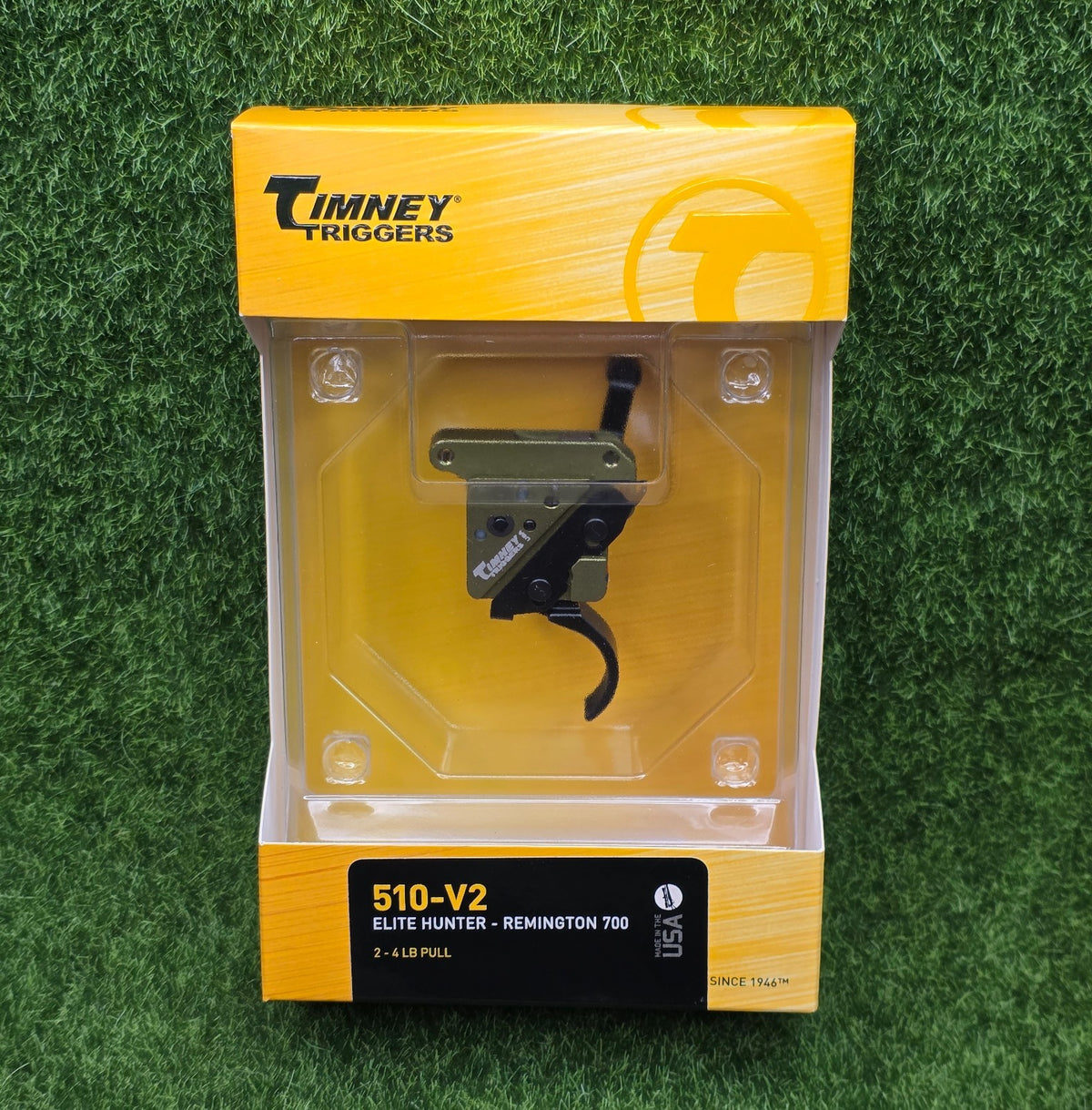 Remington 700 Drop-In Curved Trigger - Adjustable Precision Rifle Trigger
