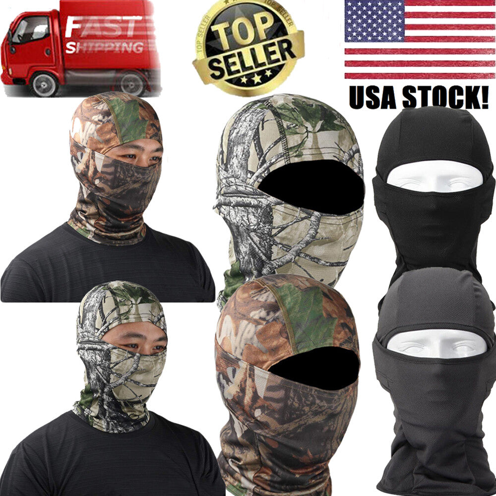 Full Face Balaclava Mask for Skiing Hunting Motorcycle Cycling Outdoor