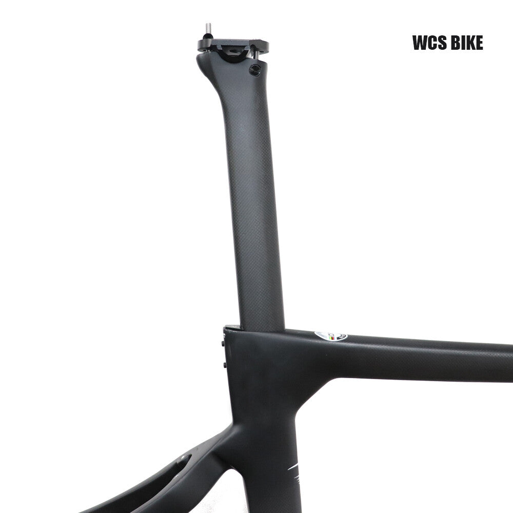 Carbon Fiber Bicycle Seatpost 340mm for F12 F8 F10 GAN K8 K10 Models - 0mm Offset
