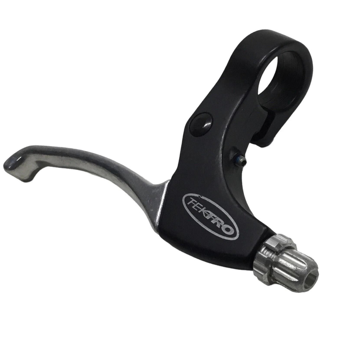 Rear Brake Lever for Flat-Bar Bikes 3-Finger Alloy 22.2mm Silver
