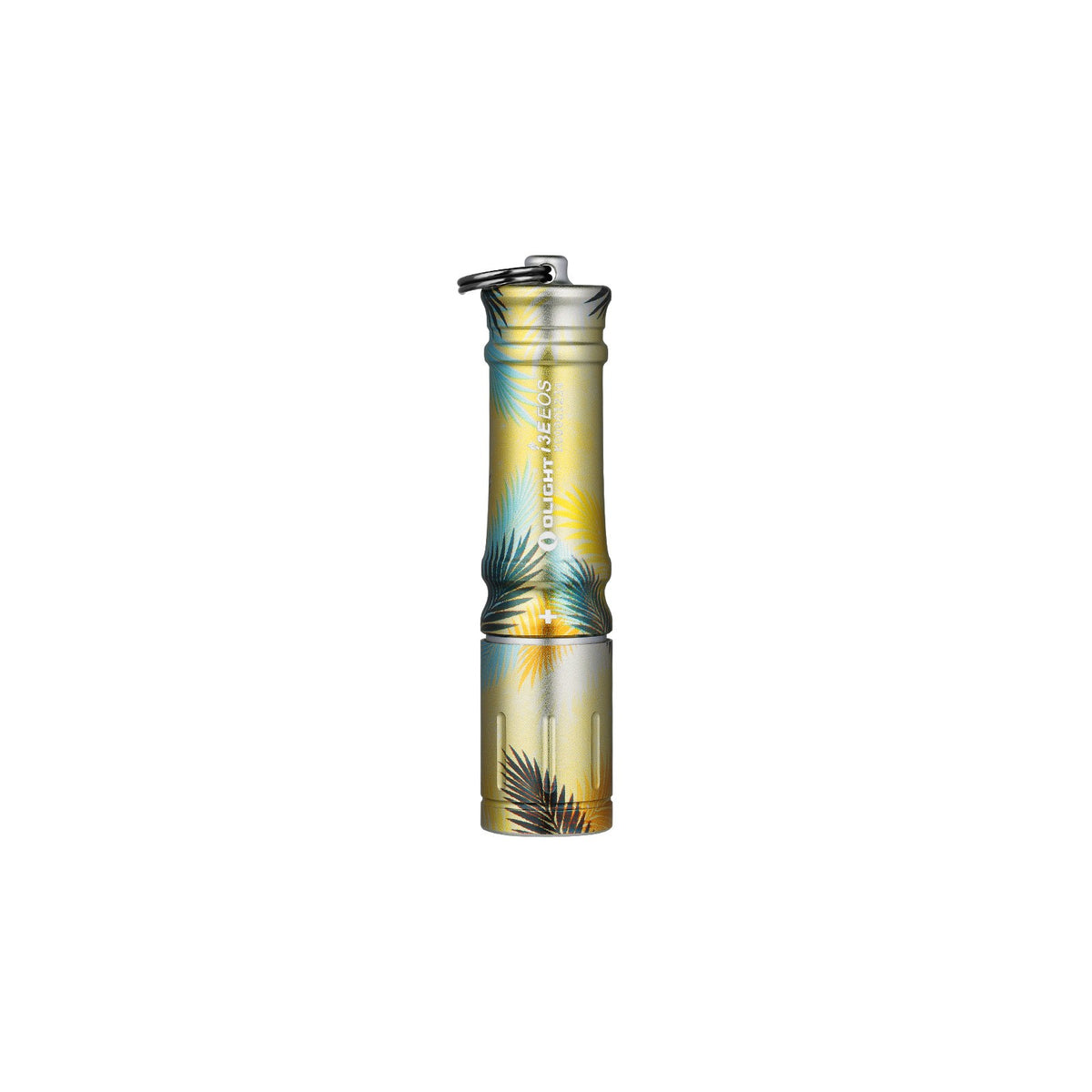 Waterproof EDC Keychain Flashlight - 90 Lumens, Aluminum, Compact