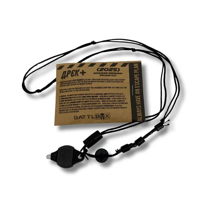 Emergency Survival Necklace Kit with Micro Light & NFC NFC NFC NFC