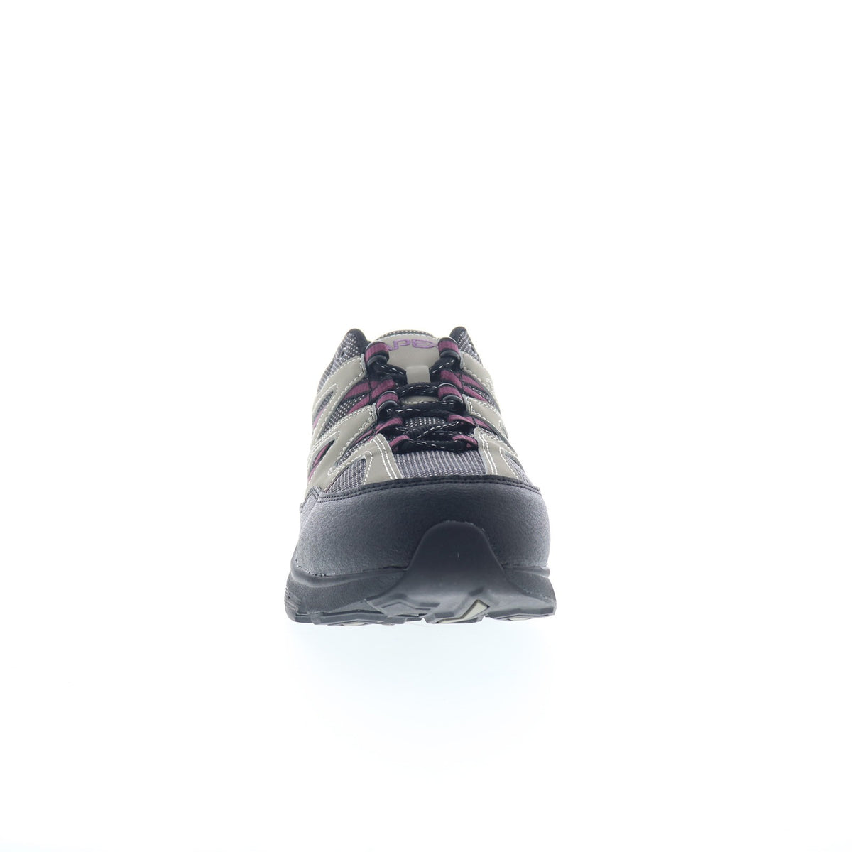 Women's Trail Running Shoes - Gray Wide Fit Hiking Sneakers 9.5