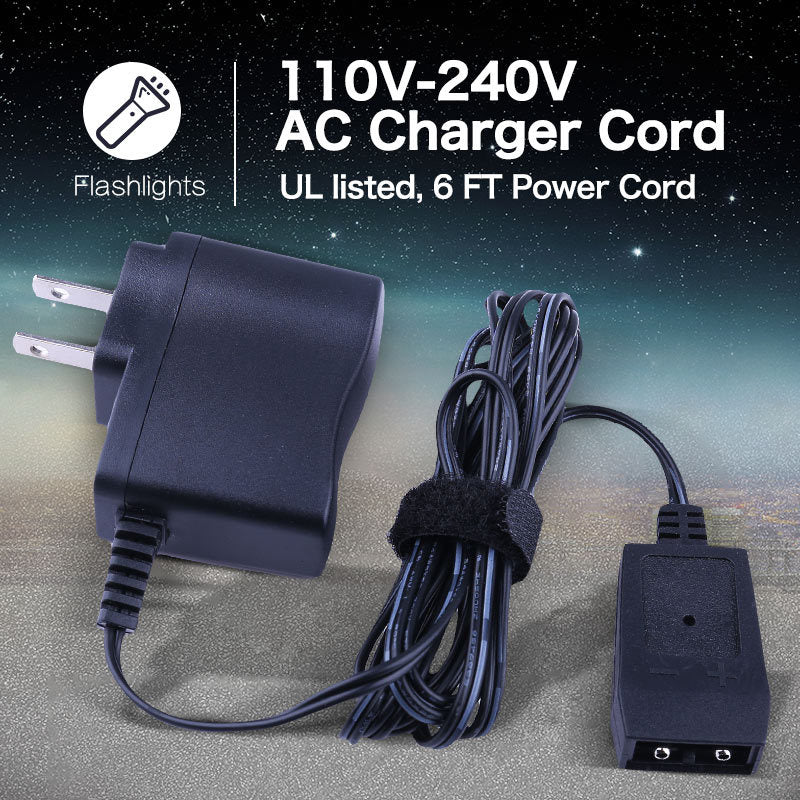 AC/DC Power Supply Adapter Charger for Streamlight Stinger Flashlights