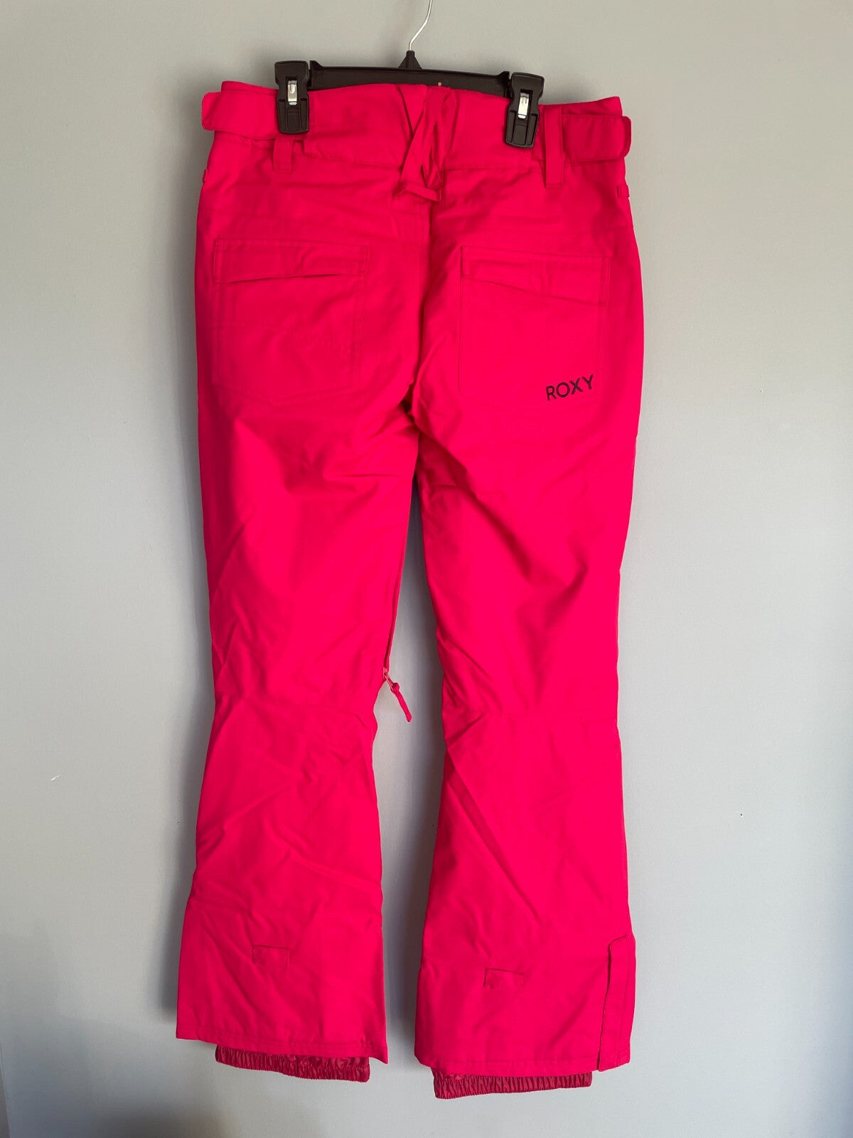 Women's Snow Pants Waterproof Warm Winter Ski Trousers - Pink, Small