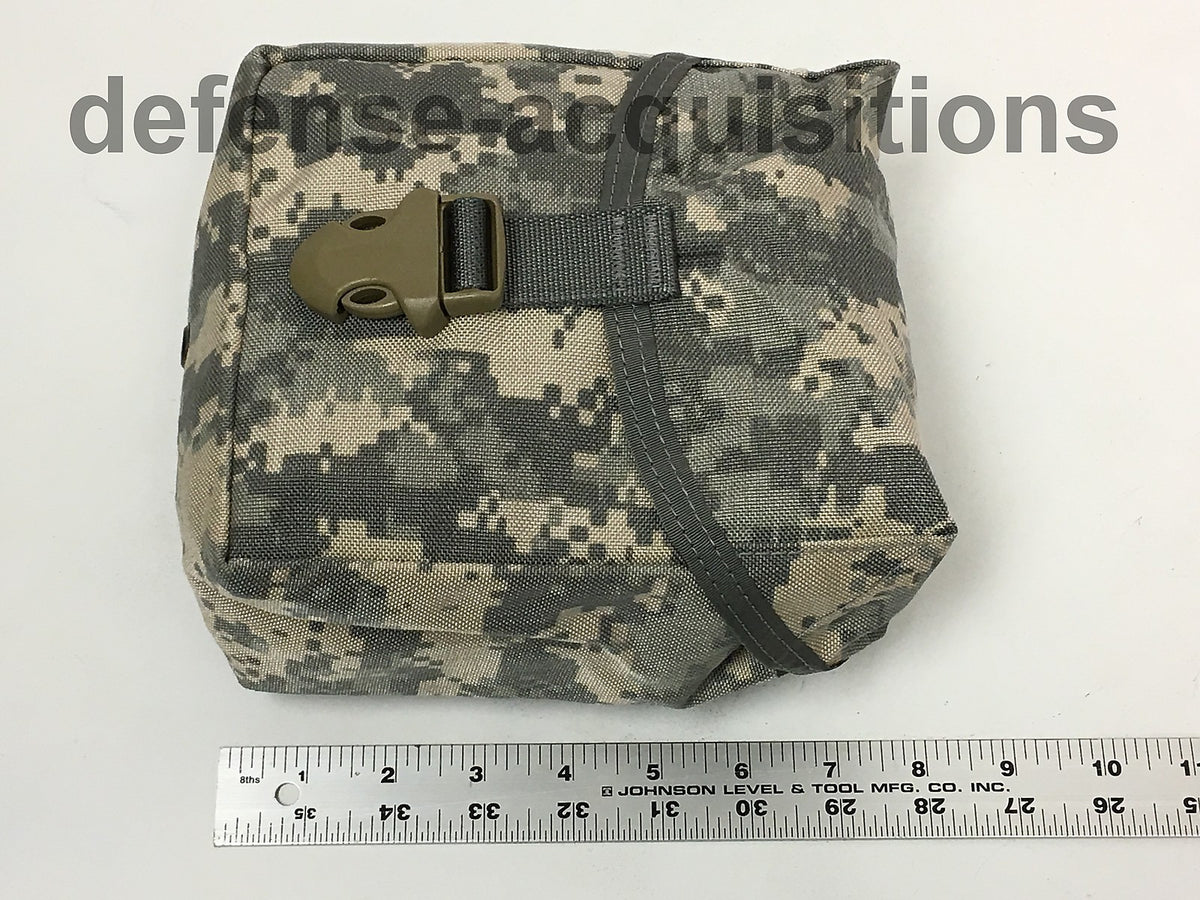 Large Military-Style Magazine Pouch for 7 Magazines ACU Camouflage