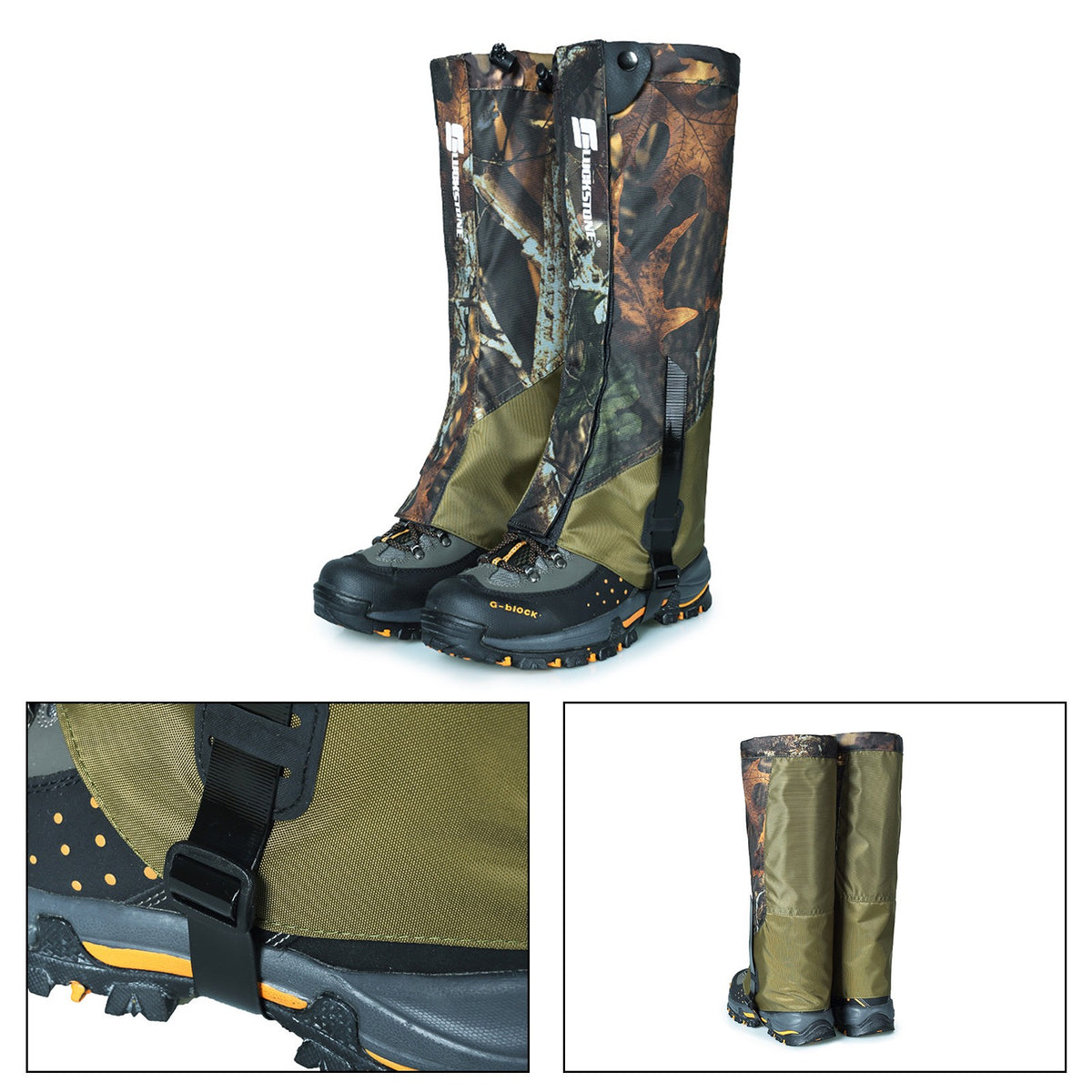 Waterproof Gaiters for Hiking Hunting Snow and Outdoor Protection