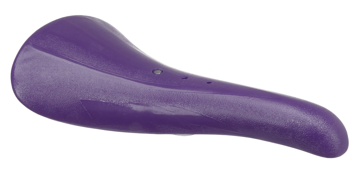 Purple BMX Bicycle Seat - Old School Velo VL-117 Retro Saddle