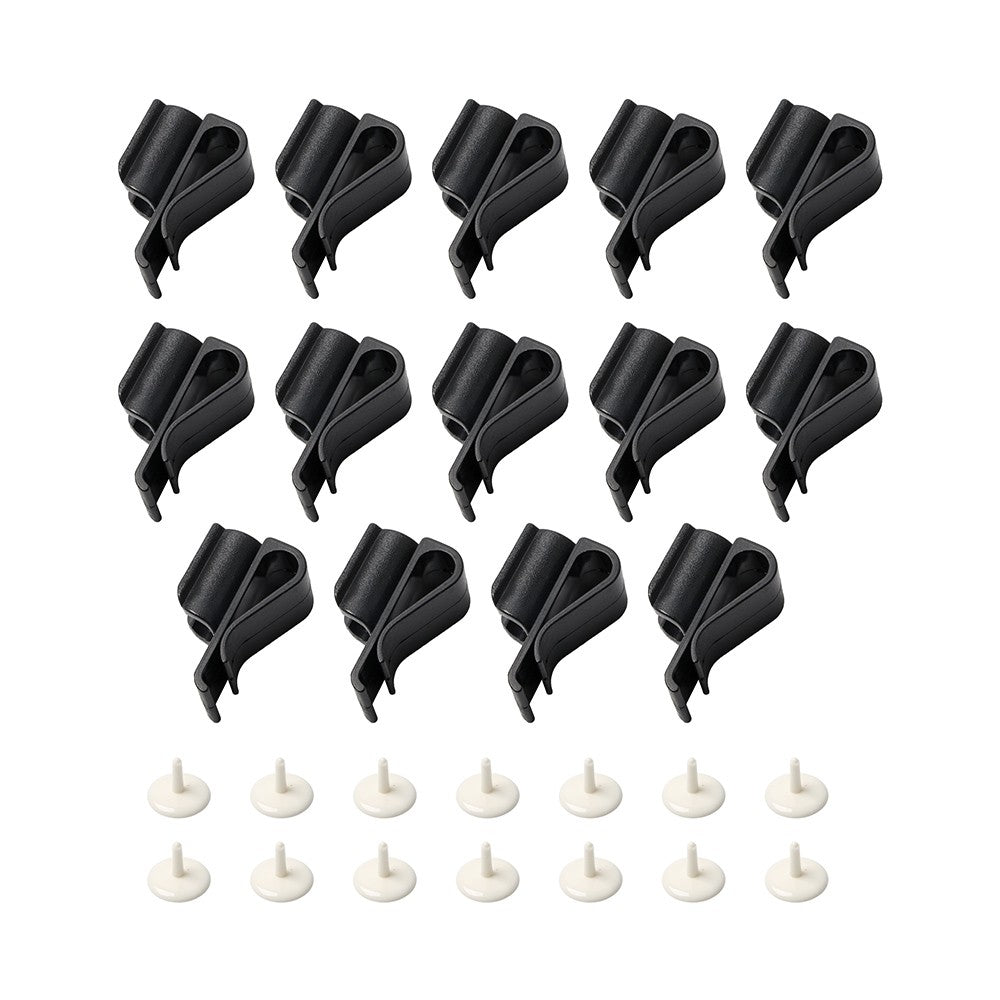14-Pack Golf Club Organizer Clips Putter Bag Holder Iron Driver Protector