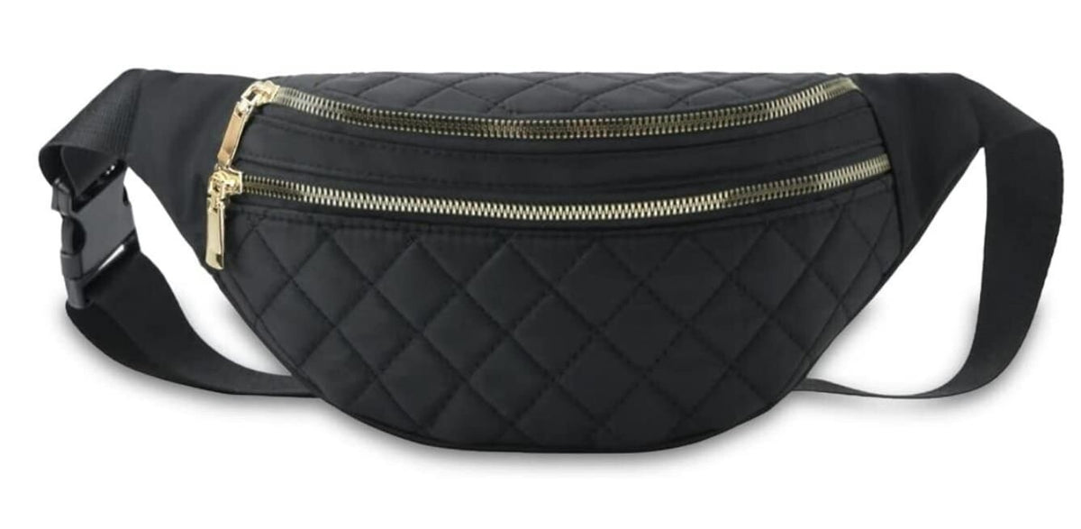 Adjustable Unisex Fanny Pack Waist Bag for Travel & Outdoor Activities