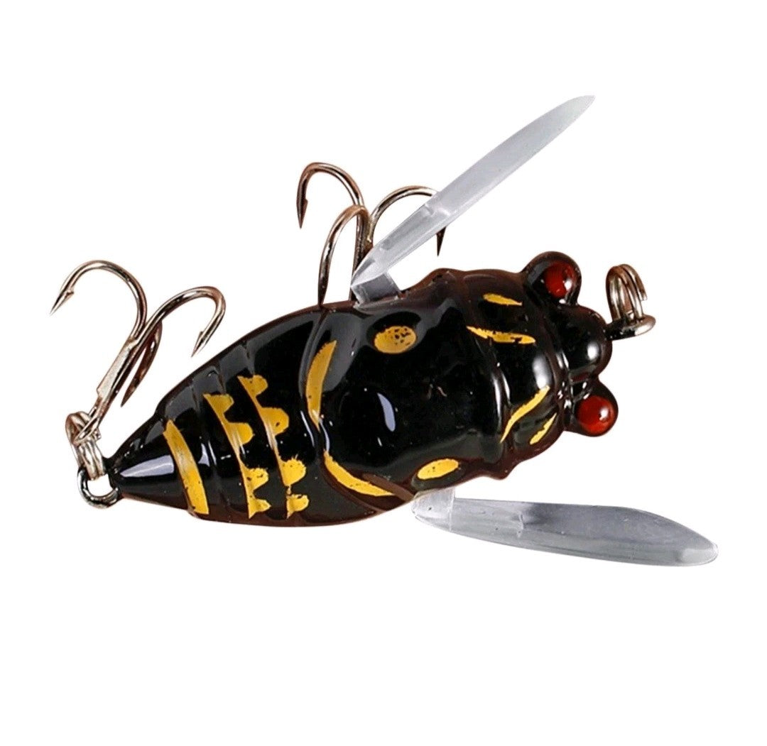 40mm Topwater Fishing Lure Bait for Freshwater Bass Walleye Bream