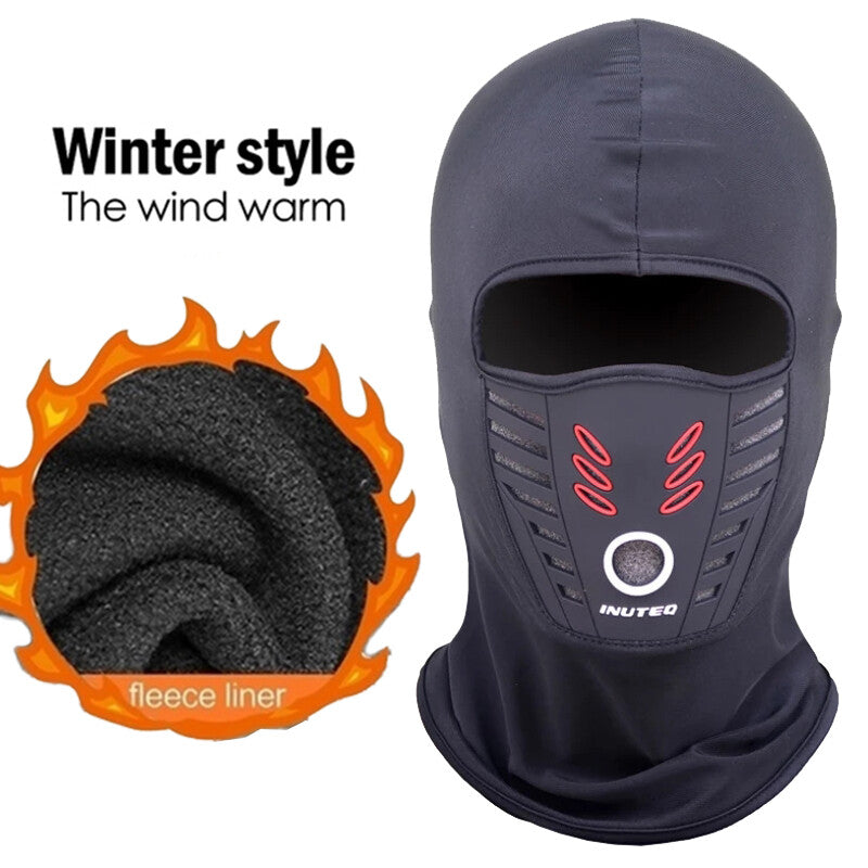 Winter Fleece Ski Mask with Neck Warmer for Men Women - Full Face Balaclava