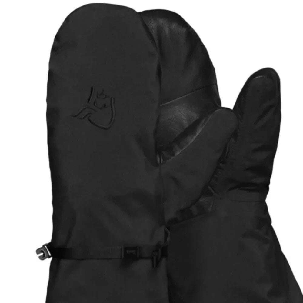 Unisex Goretex Pro Mittens - Waterproof Breathable Shell Gloves, Large