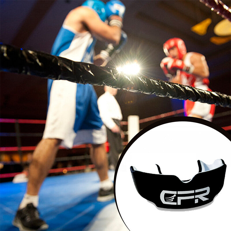 Gel Boxing Mouth Guard Gum Shield for MMA Rugby Teeth Protection