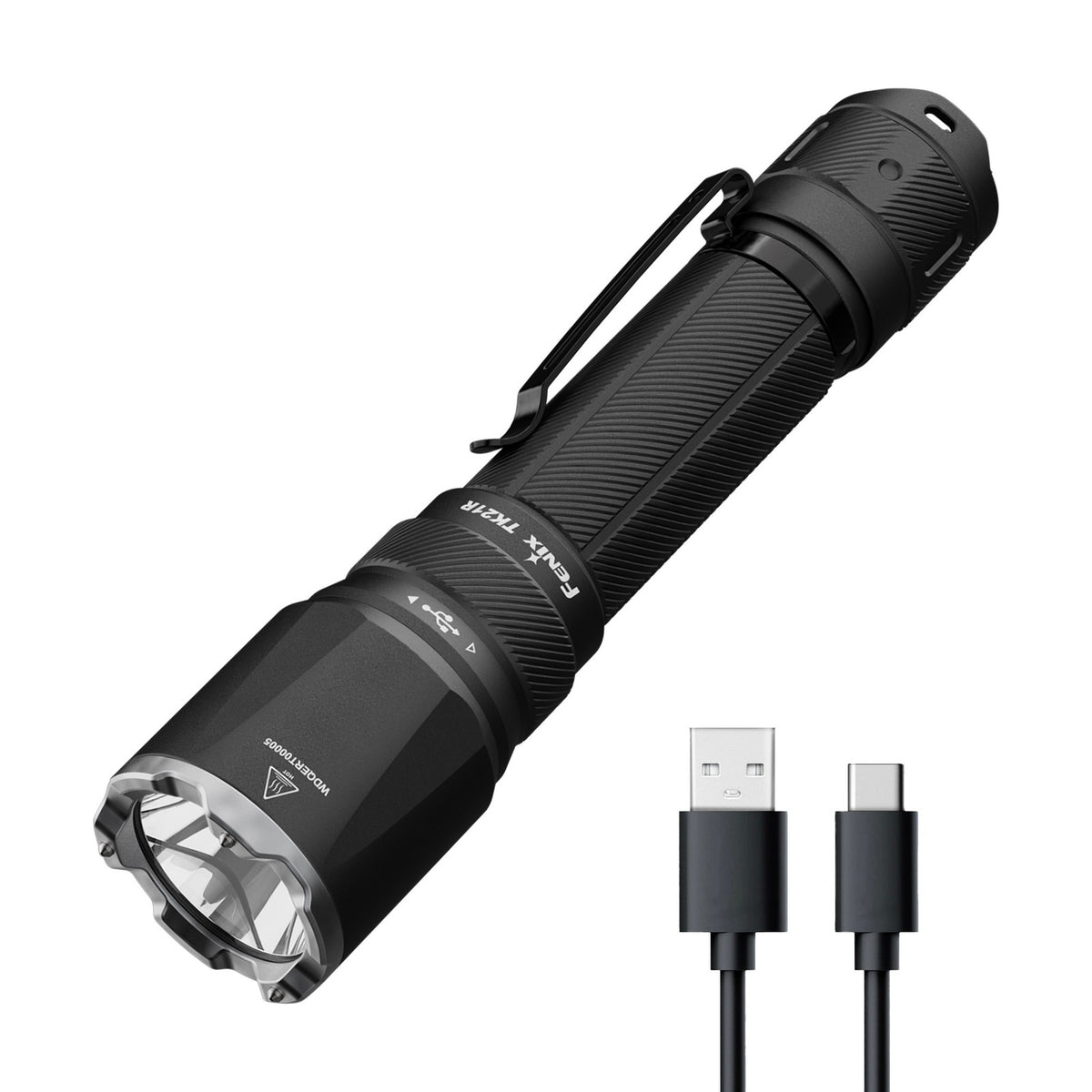 Rechargeable Tactical Flashlight 3600 Lumens Waterproof Handheld Torch