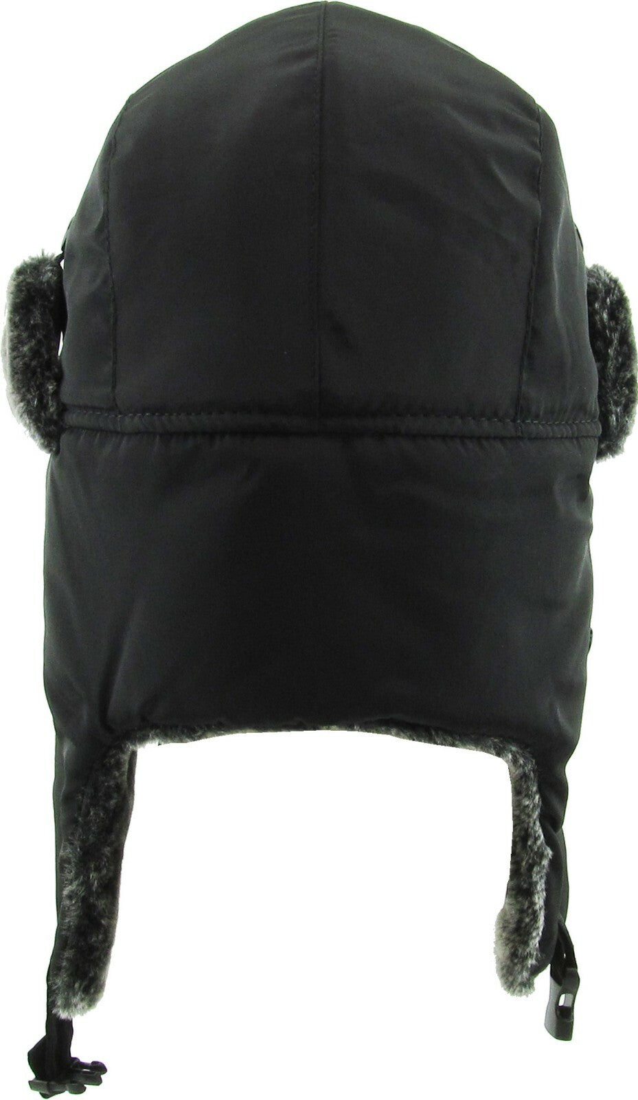 Solid Camo Soft Fur Aviator Trapper Winter Hat Ski Warm Cap
