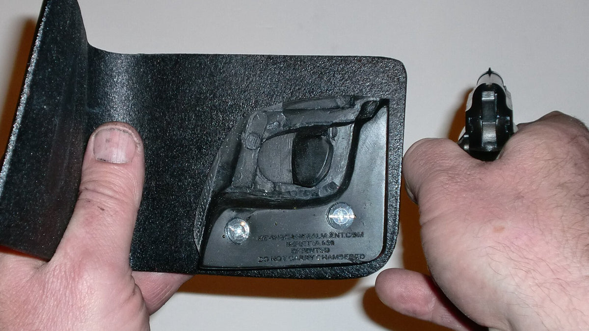 Concealed Wallet Holster for Beretta 950 Jetfire - Right & Left Hand Options