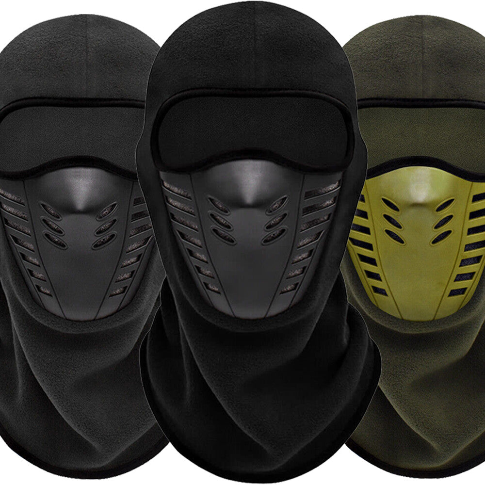Winter Ski Balaclava Face Mask Windproof Fleece Headgear for Outdoor Sports