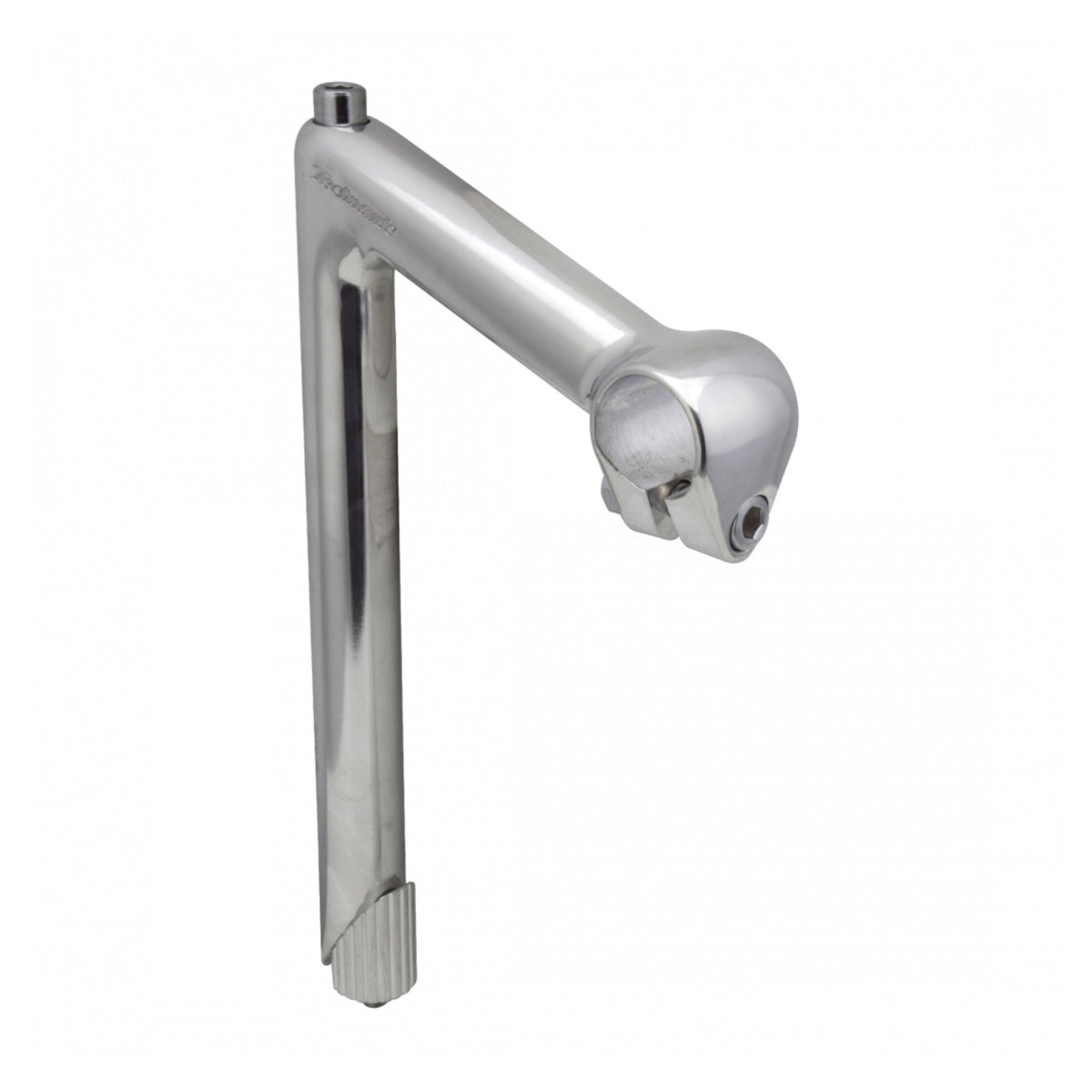 Bike Bicycle Stem - Adjustable Silver Quill Stem for 22.2mm Handlebar - Various Lengths