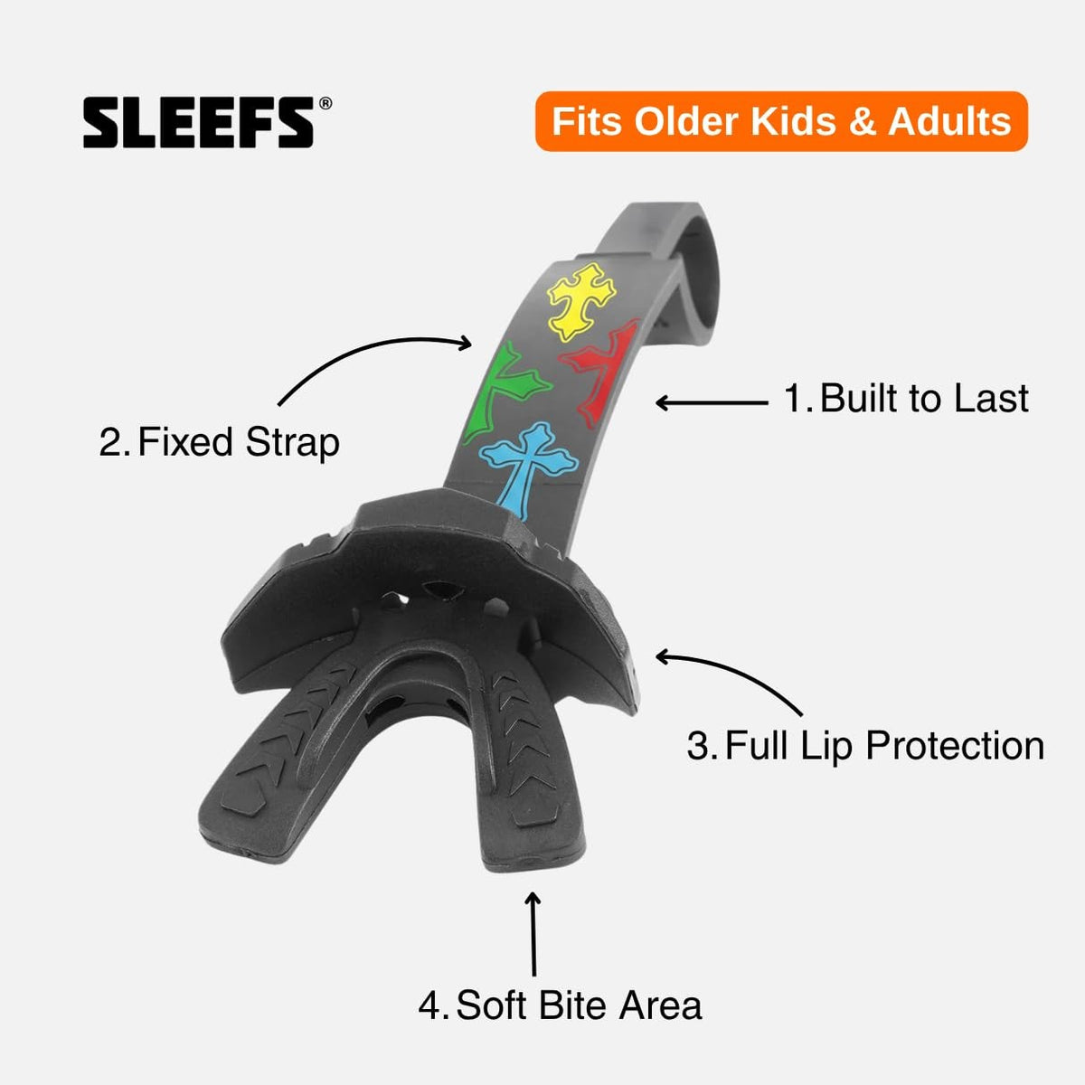 Football Mouthguard with Strap - Impact Protection for Contact Sports