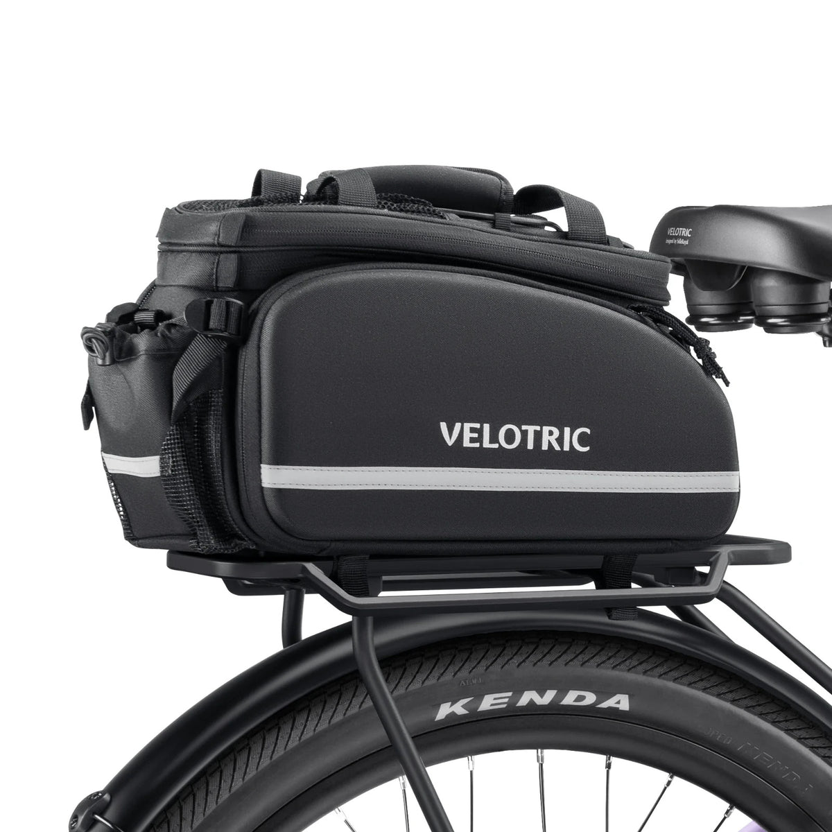 Velotric Rack Top Bag for E-Bikes 25L Waterproof Motorcycle Luggage