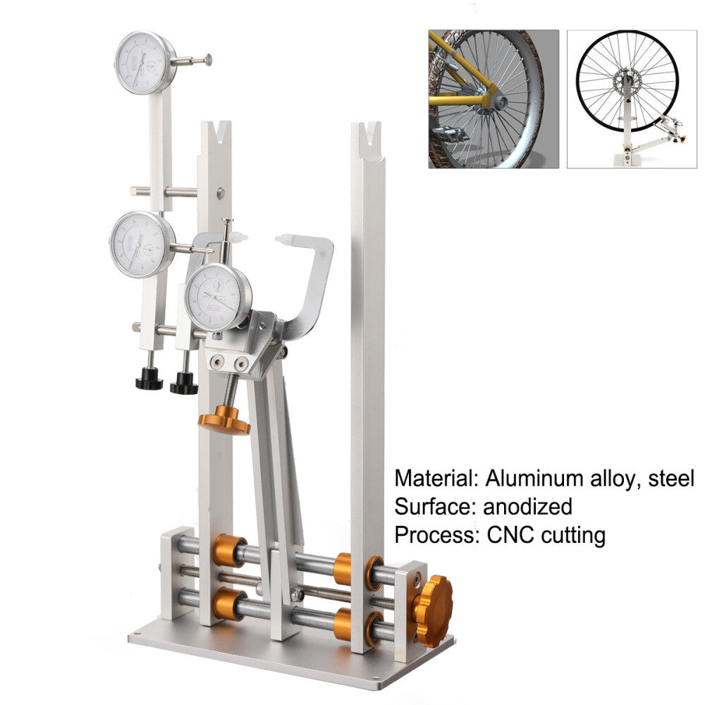Bike Wheel Truing Stand Bicycle Repair Tool Kit for Wheel Tuning & Alignment