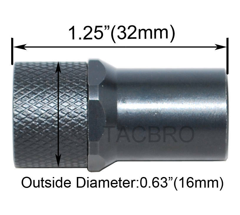 M9x0.75 to 1/2x28 Thread Converter Set for Sig Sauer 1911-22 GSG 1911-22