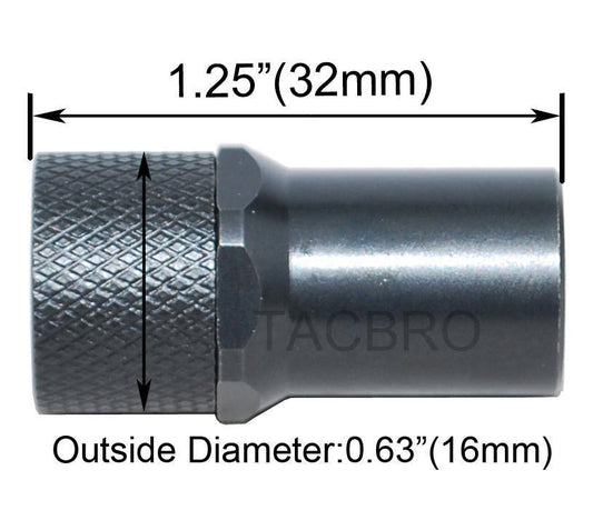 M9x0.75 to 1/2x28 Thread Converter Set for Sig Sauer 1911-22 GSG 1911-22