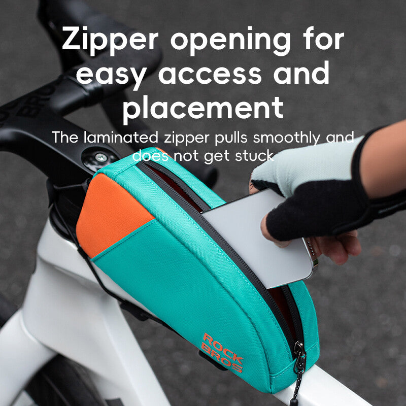 Cycle Handlebar & Frame Bag Set with Waterproof Pouch for Bikes