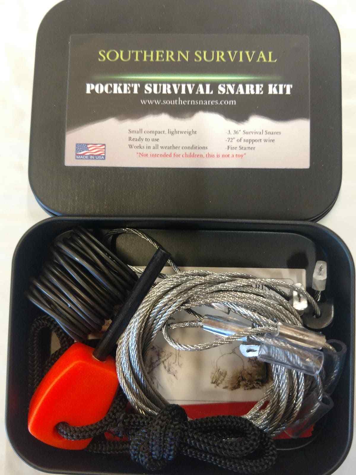 Ferrocerium Firestarter with Waterproof Tinder Capsule - Camping & Survival Gear