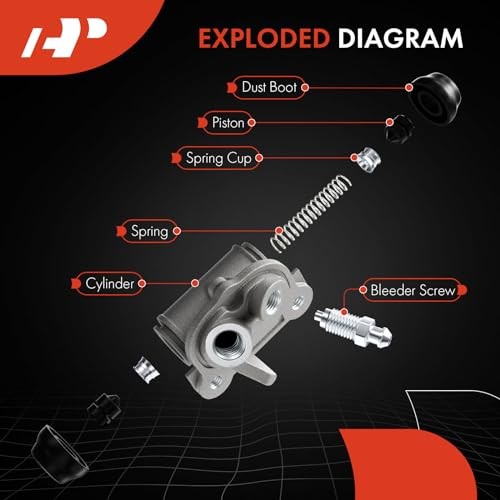 Rear Wheel Cylinder for Nissan Vehicles - Brake Drum Parts