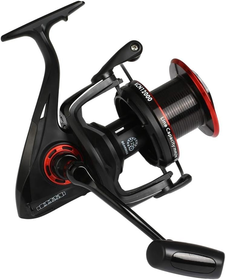 Heavy Duty Spinning Fishing Reels 8000-12000 Series Saltwater Freshwater Big-Game
