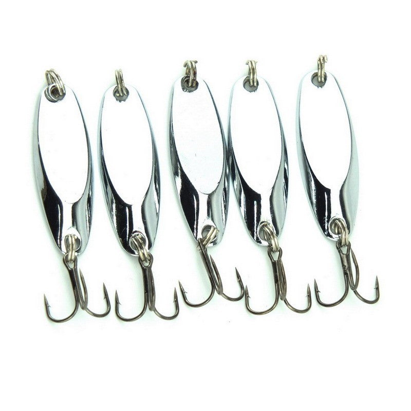 Fishing Spoon 3/4 oz. Saltwater-Resistant, Multiple Colors, Long Cast Design